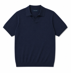 Polo Maranello Navy - Buttonless
