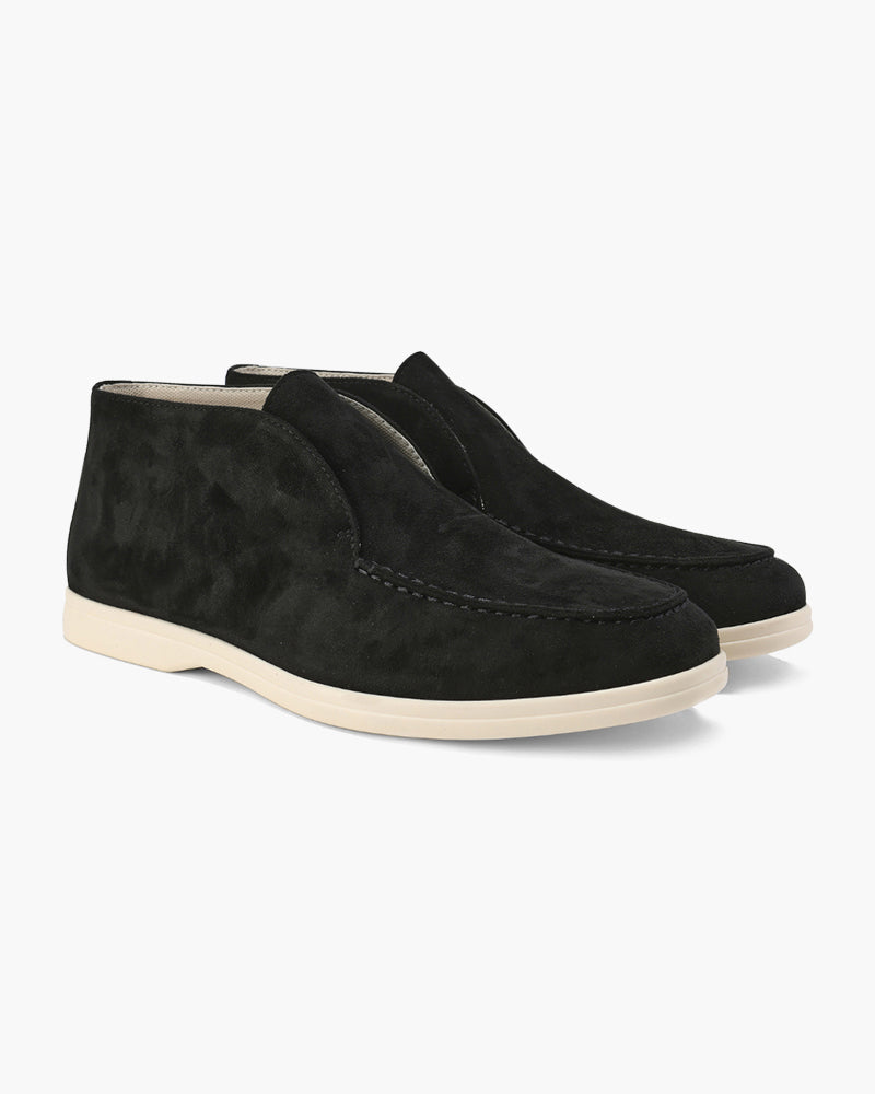Biarritz High Suede Loafers