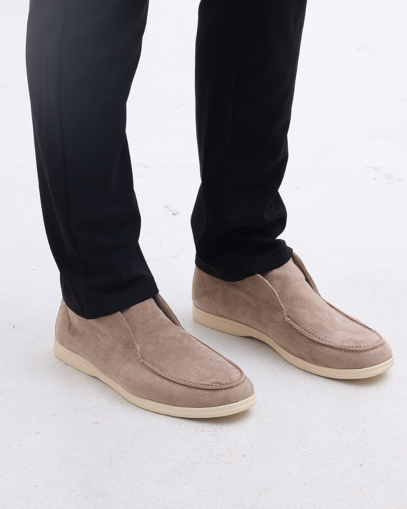 Biarritz High Suede Loafers