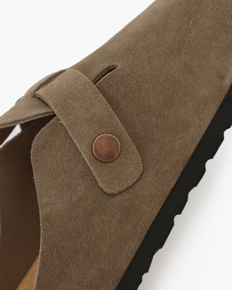 Santorini Suede Clogs