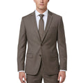 0905-11 Brown Sharkskin Slim Fit Suit