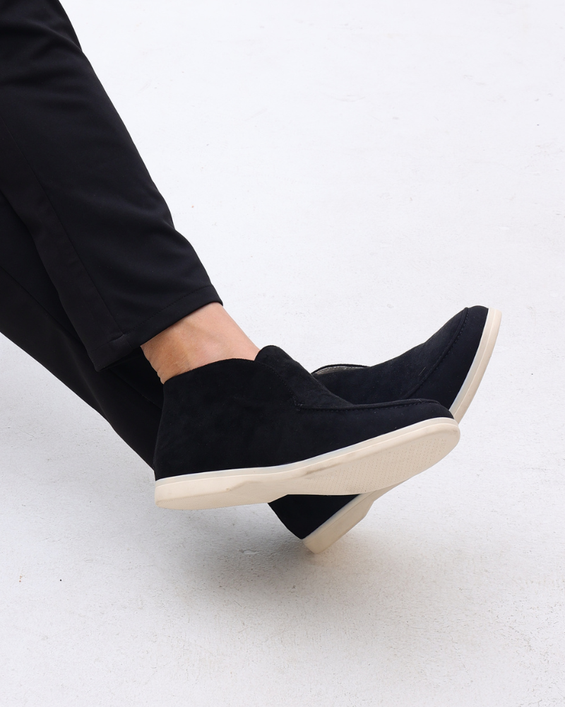 Biarritz High Suede Loafers