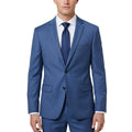0905-98 Navy Sharkskin Slim Fit Suit