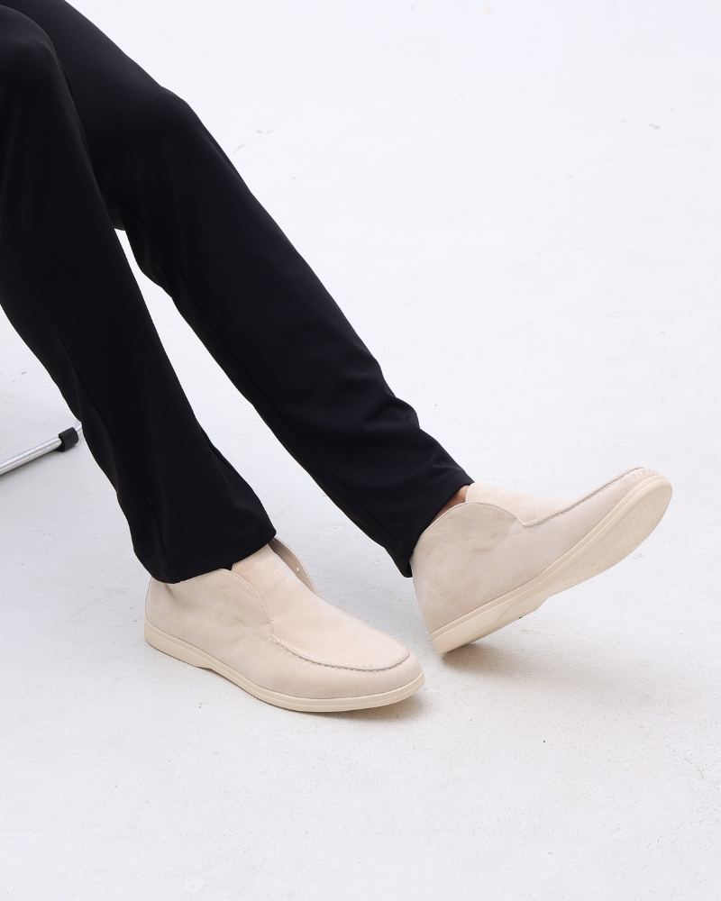 Biarritz High Suede Loafers