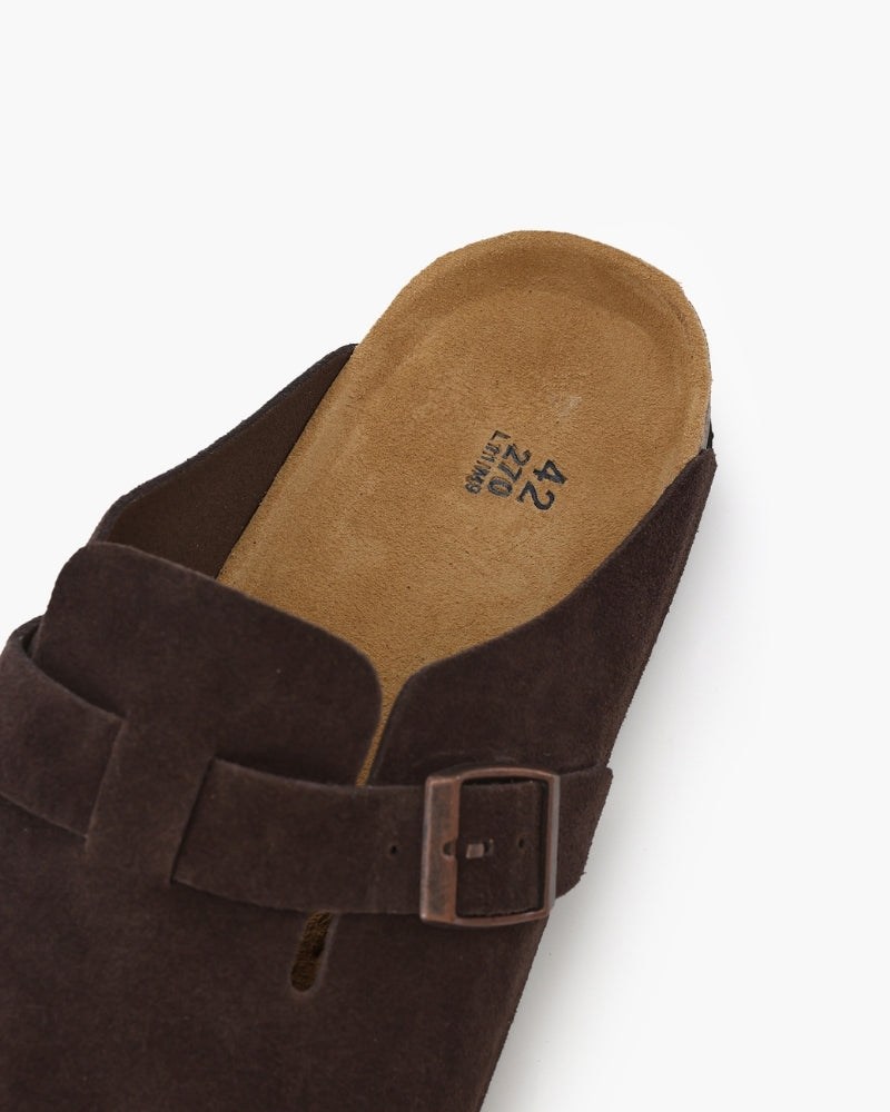 Santorini Suede Clogs