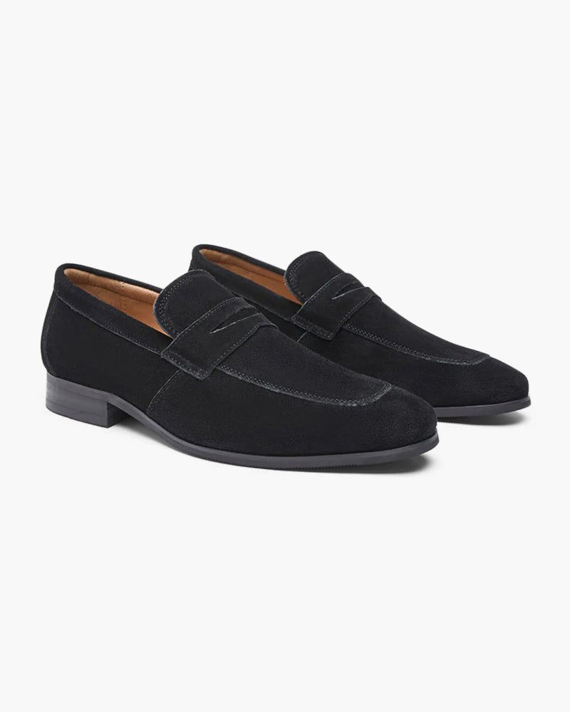 Capri Suede Penny Loafers