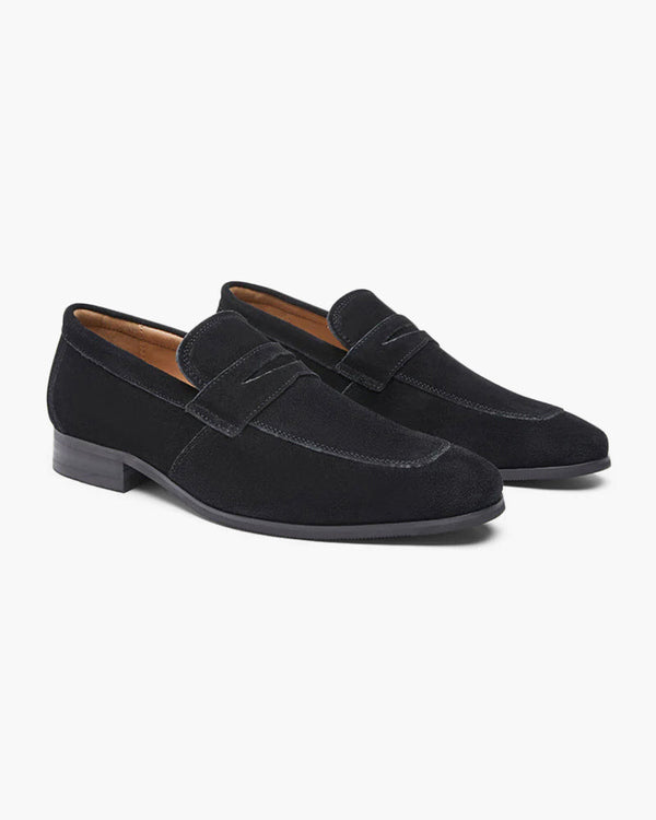 Capri Suede Penny Loafers