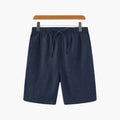 Como Linen Shorts Marine Blue