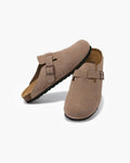 Santorini Suede Clogs