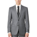 Sharkskin 2 Button Notch Lapel Slim Fit Suit