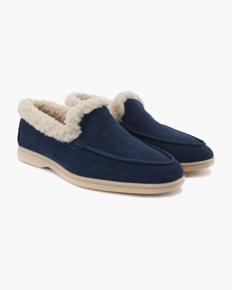 Fur-Lined Premium Loafers