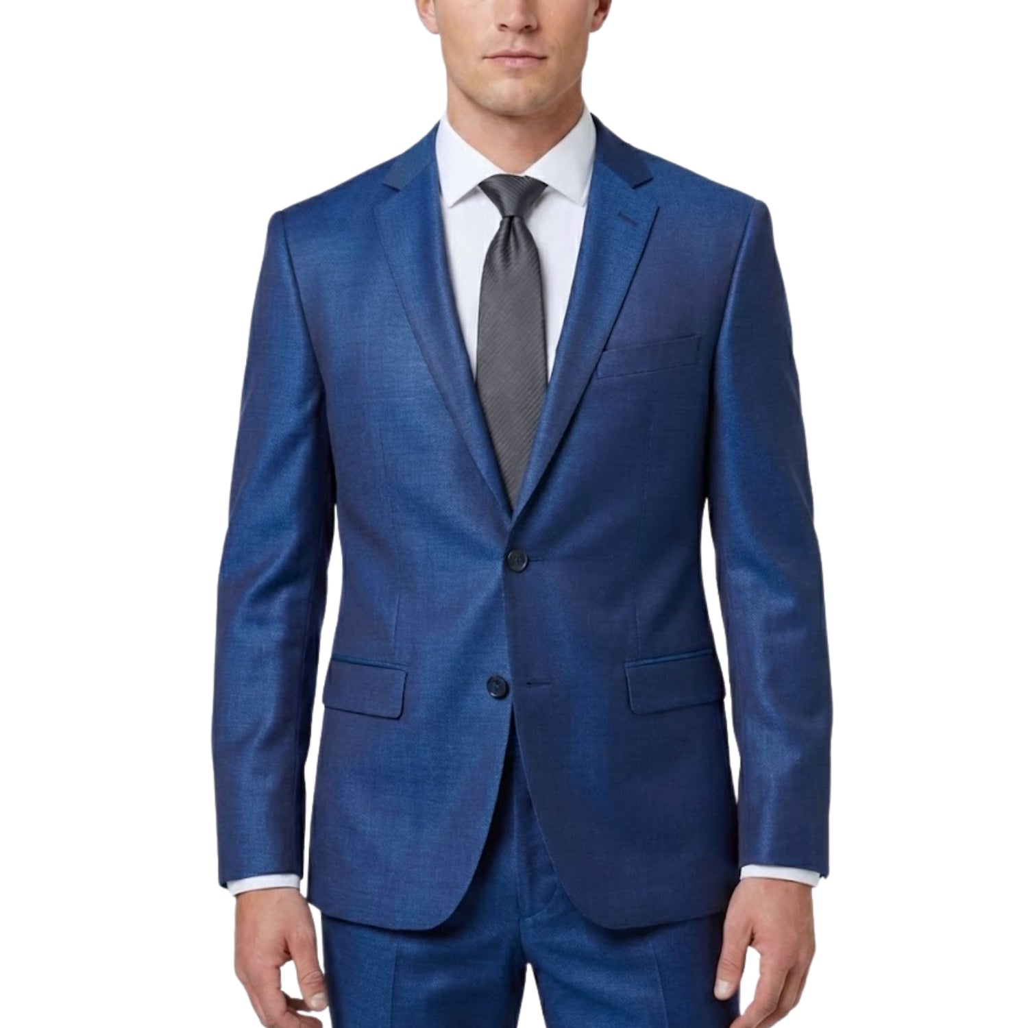 0905-R3 Royal Sharkskin Slim Fit Suit