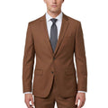 0905-1A Rust Sharkskin Slim Fit Suit