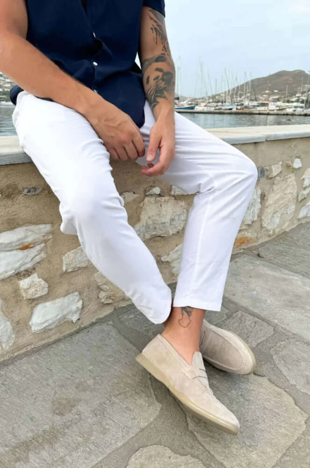 Athènes Suede Loafers