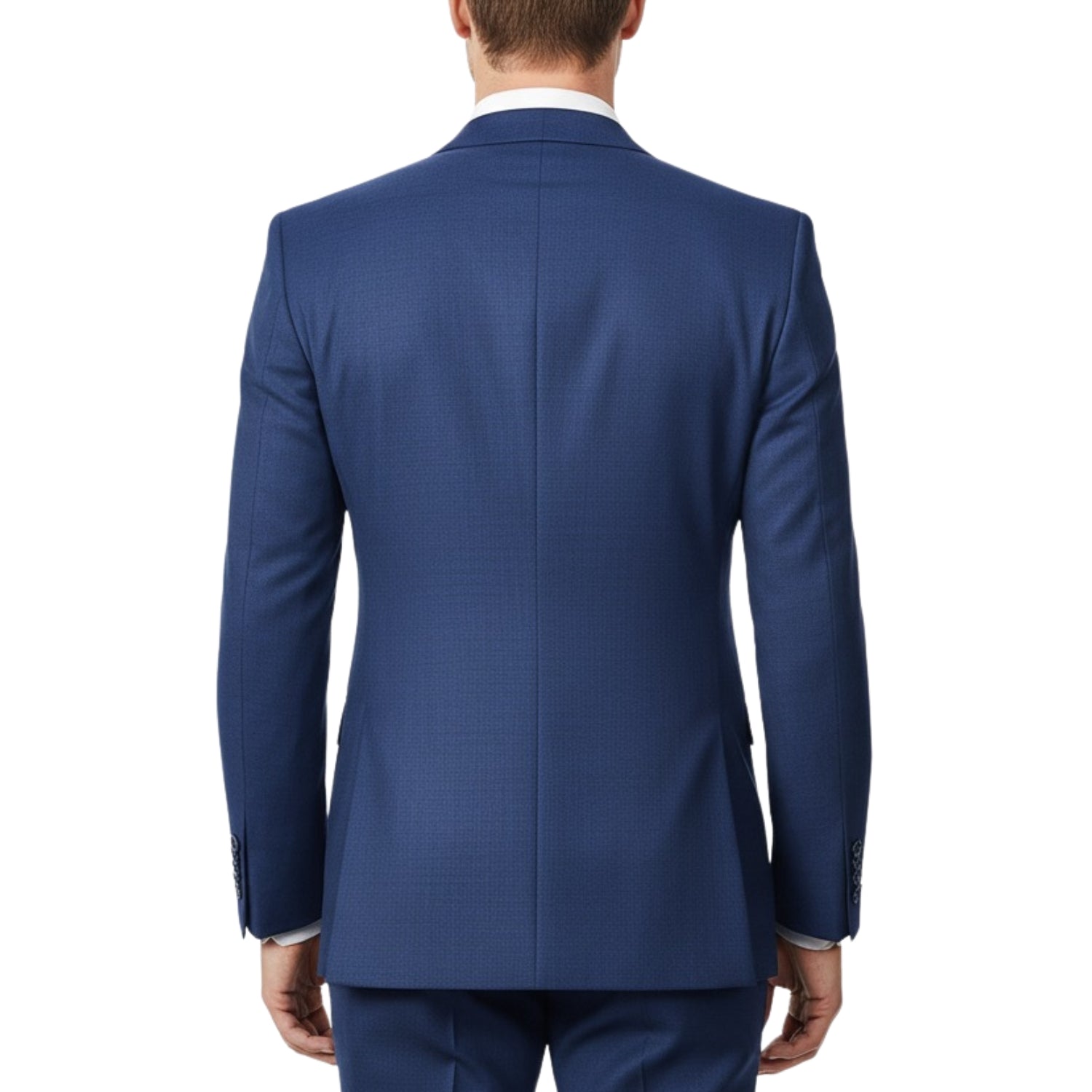 2 Button Slim Fit Peak Lapel Stretch Suit