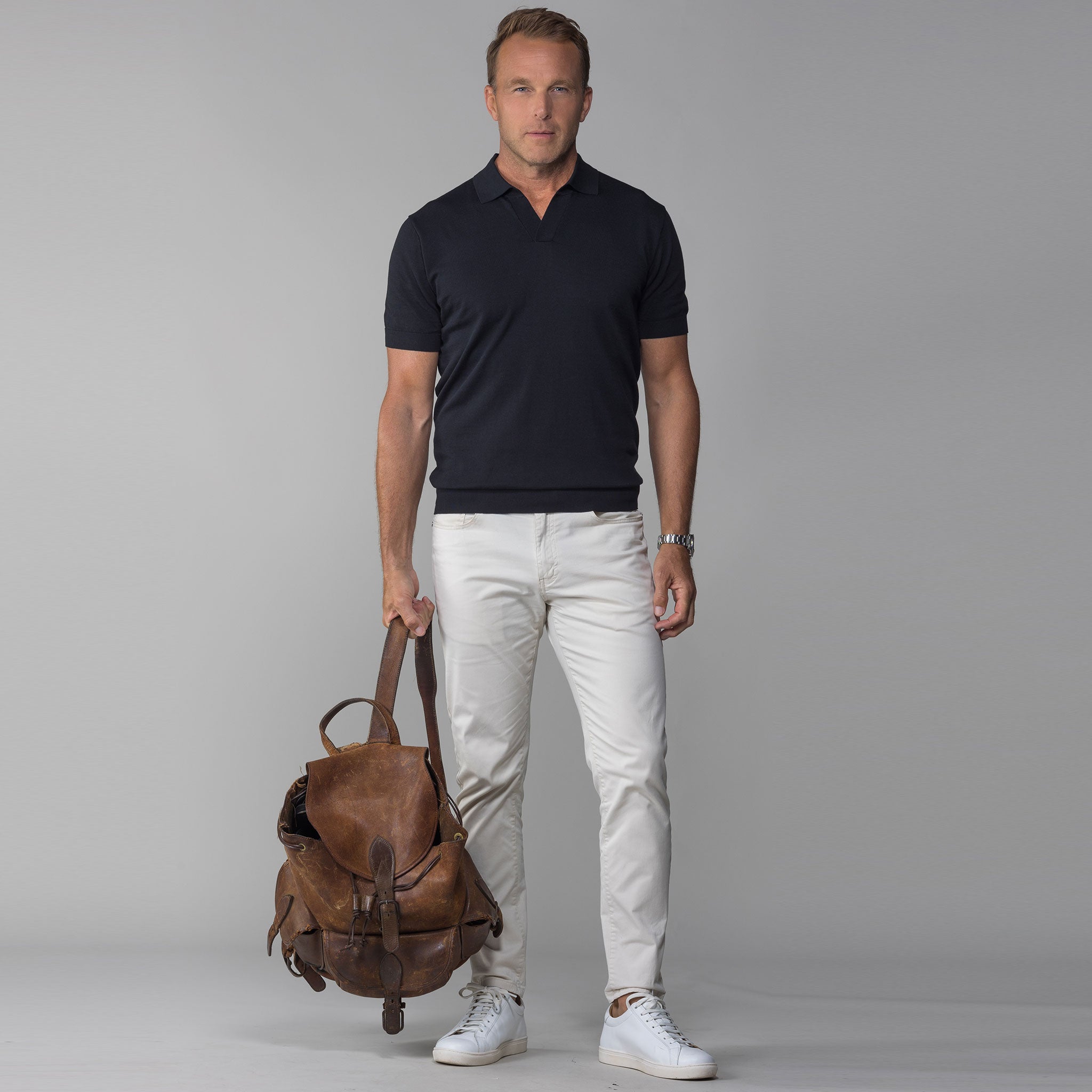 Polo Maranello Black - Buttonless