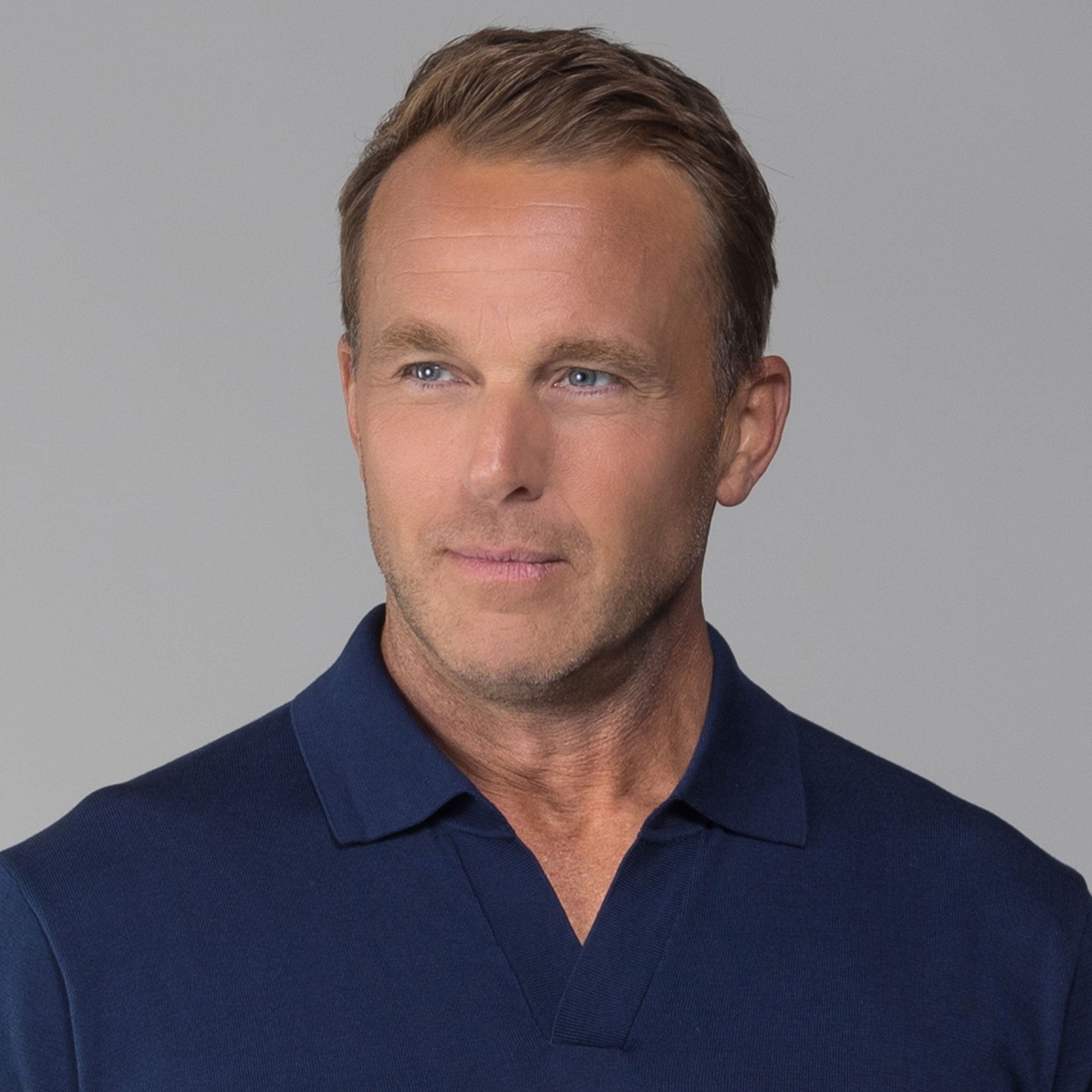 Polo Maranello Navy - Buttonless