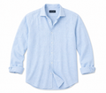 Saint-Tropez Linen Shirt Light Blue
