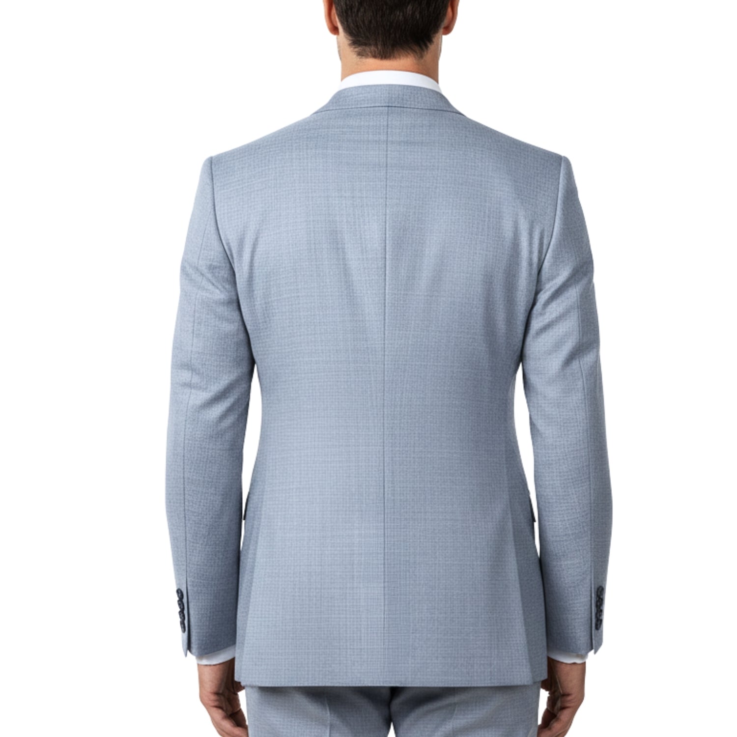 Sharkskin 2 Button Notch Lapel Slim Fit Suit