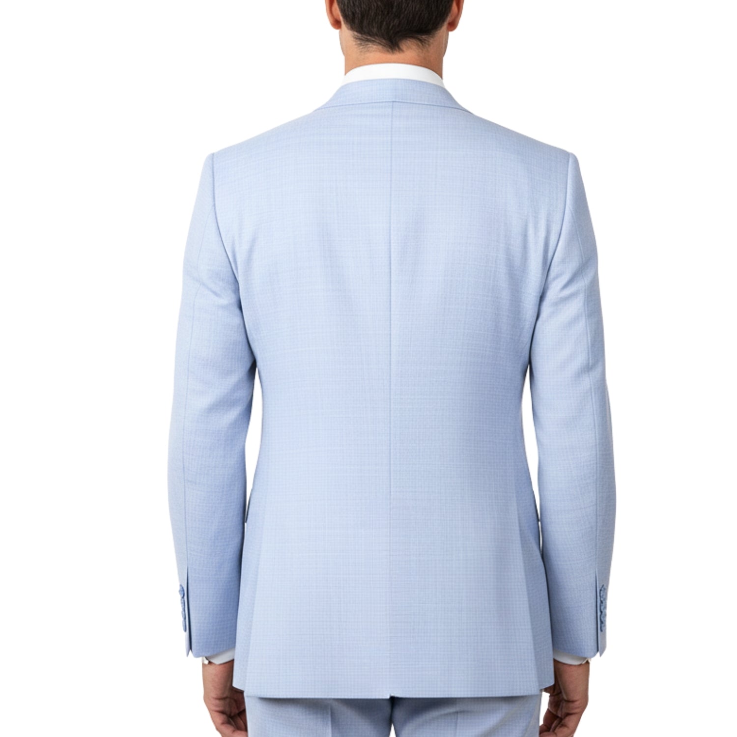 Sharkskin 2 Button Notch Lapel Slim Fit Suit