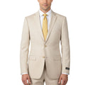 Sharkskin 2 Button Notch Lapel Slim Fit Suit