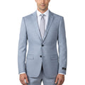 Sharkskin 2 Button Notch Lapel Slim Fit Suit