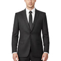 Sharkskin 2 Button Notch Lapel Slim Fit Suit