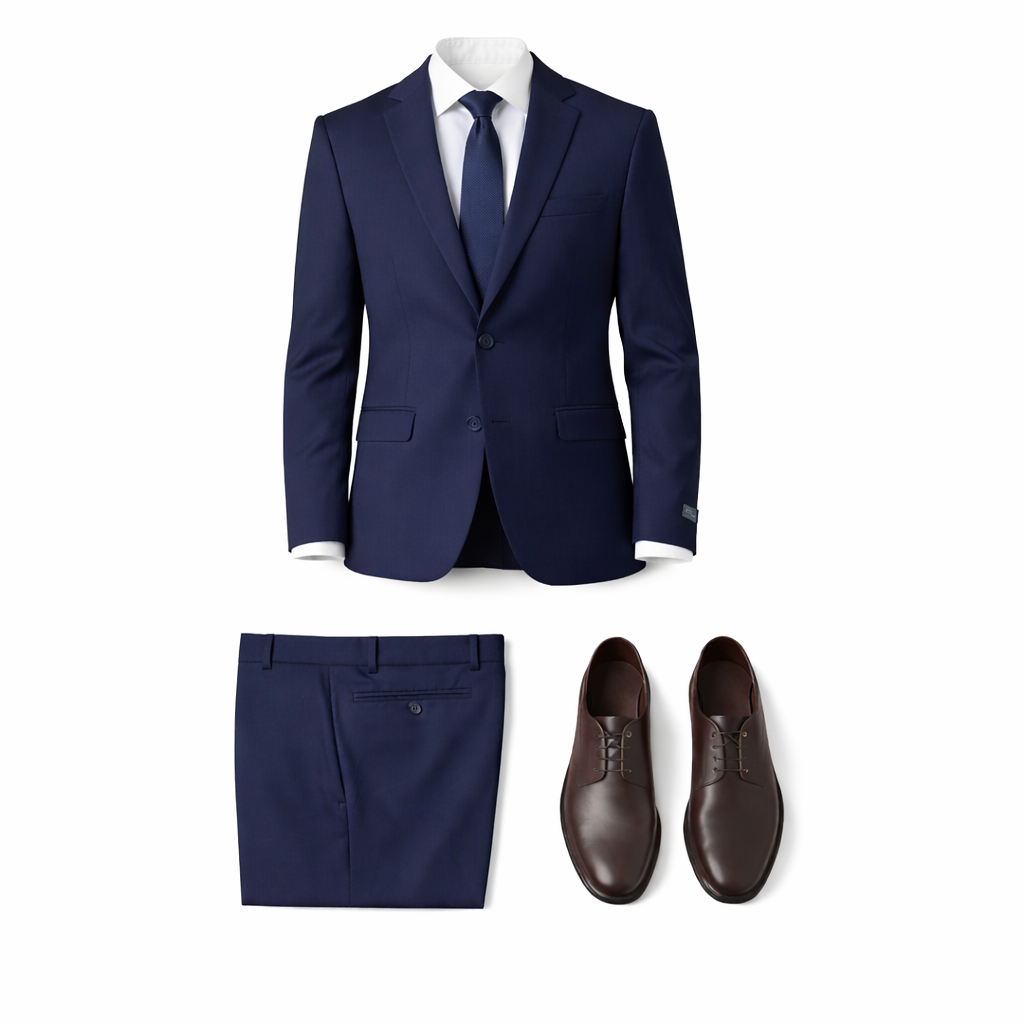 4 Way Stretch Adjustable Waist Knit Suit
