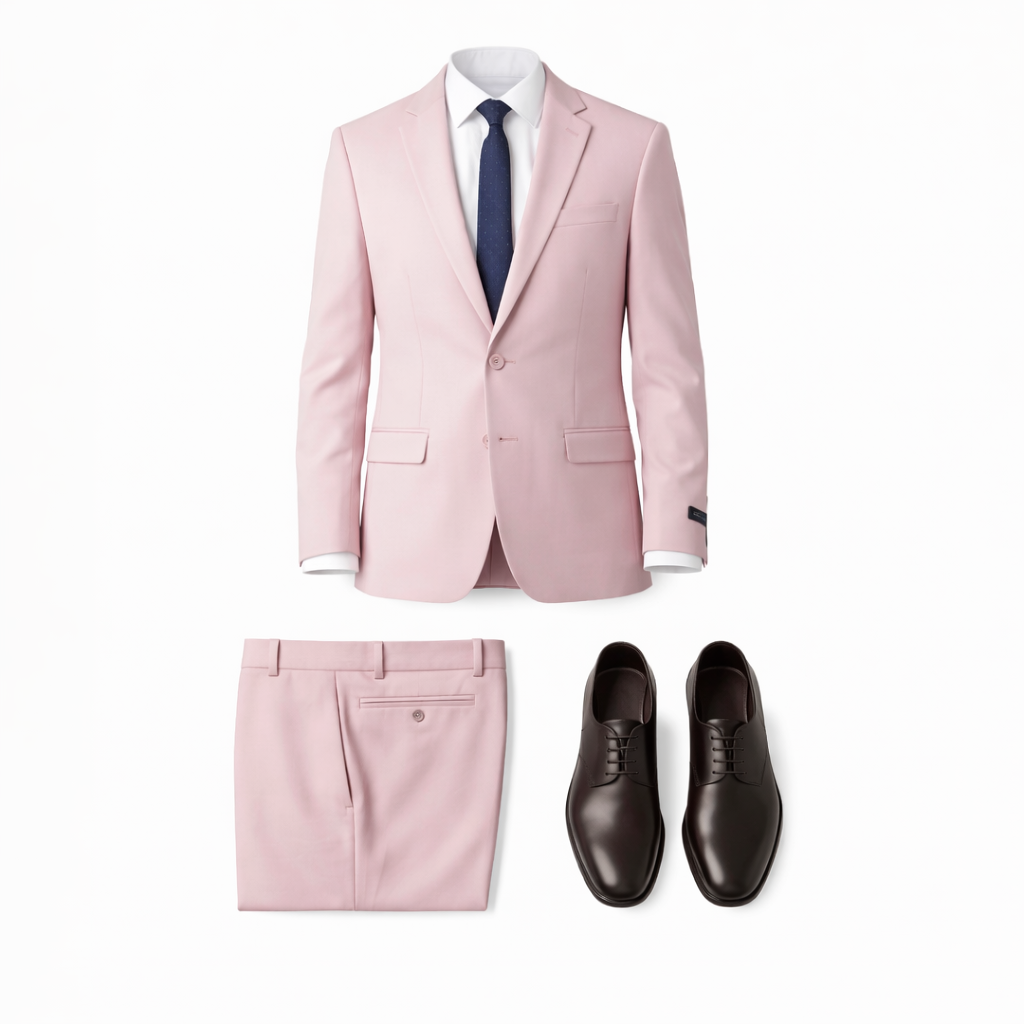 4 Way Stretch Adjustable Waist Knit Suit