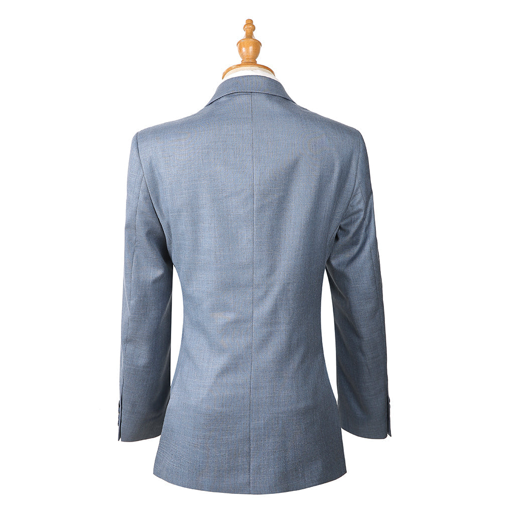 Sharkskin 2 Button Notch Lapel Slim Fit Suit