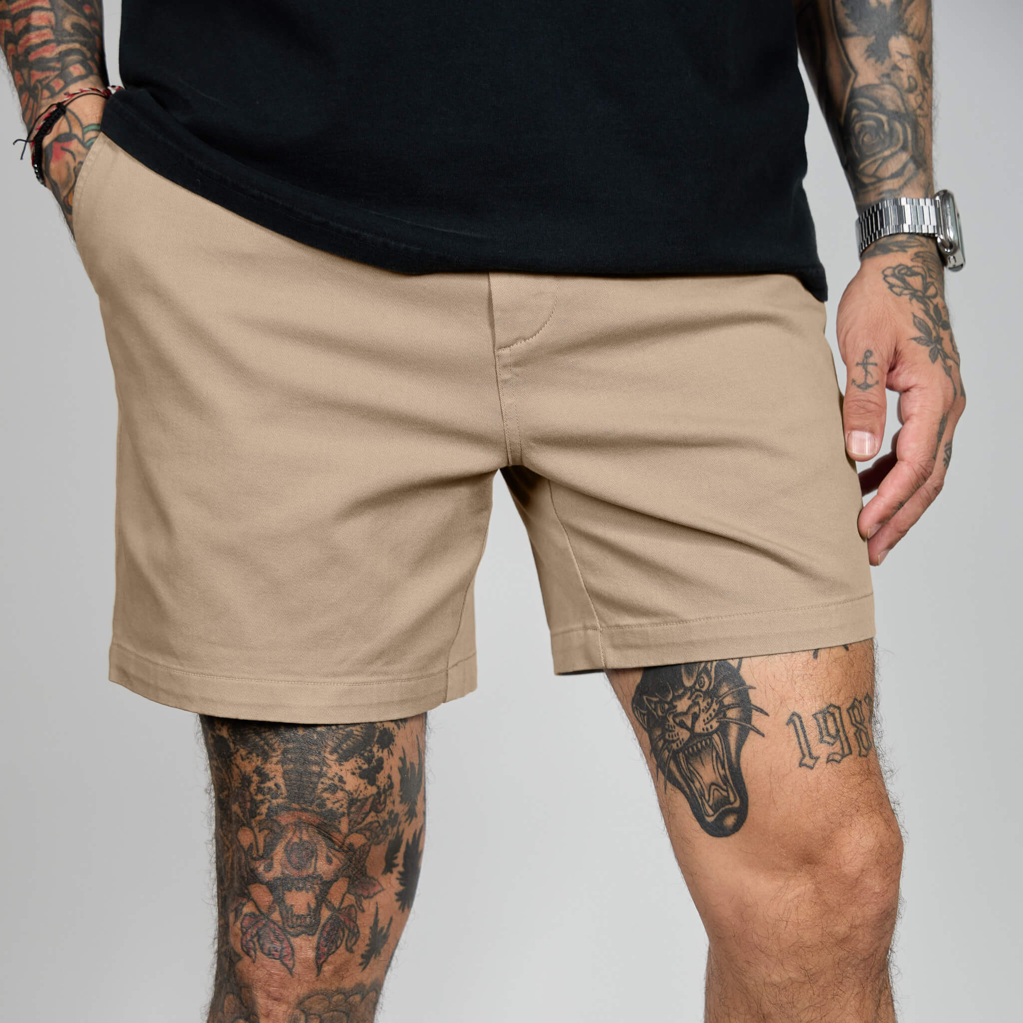 Chino Shorts - Light Khaki