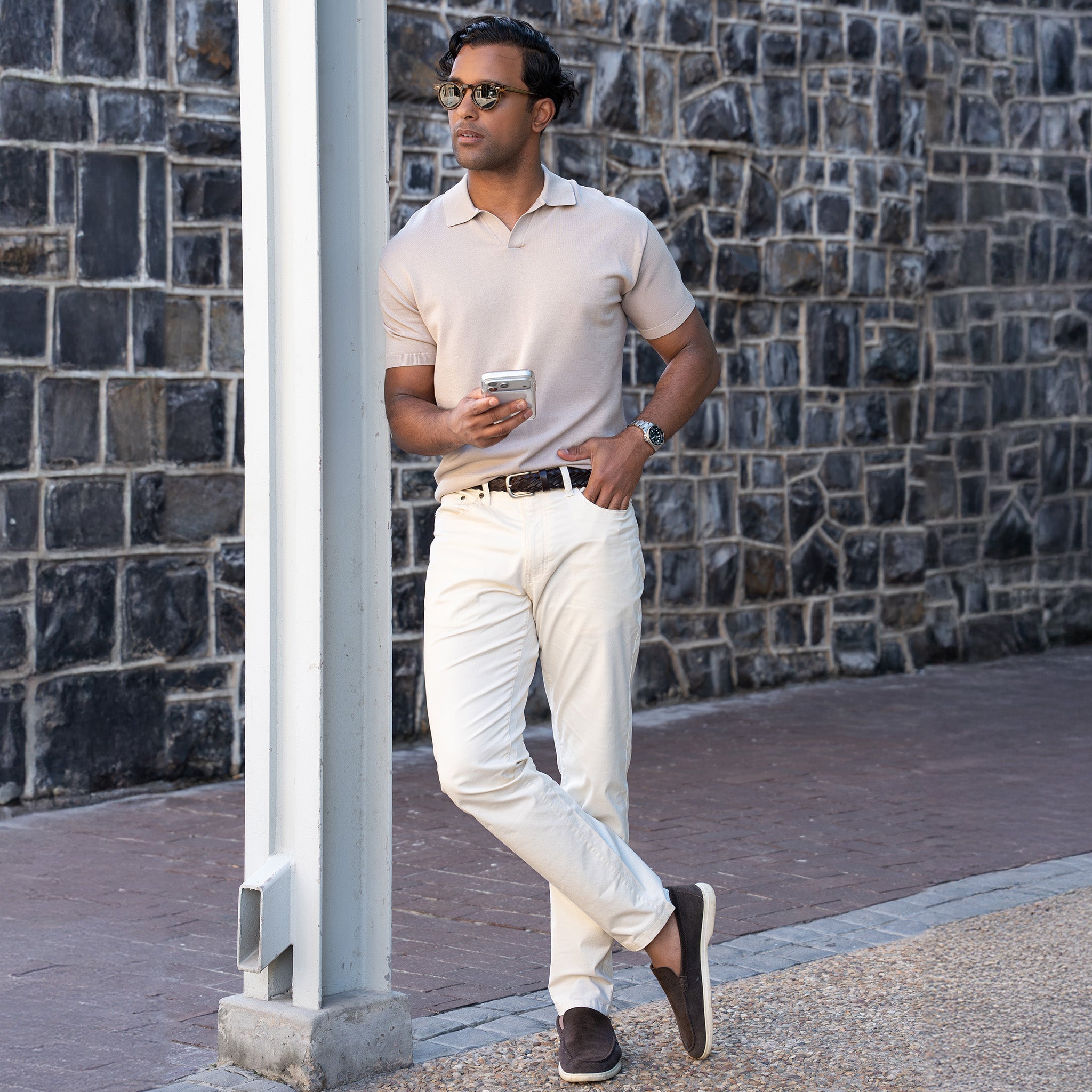 Polo Maranello Sand - Buttonless