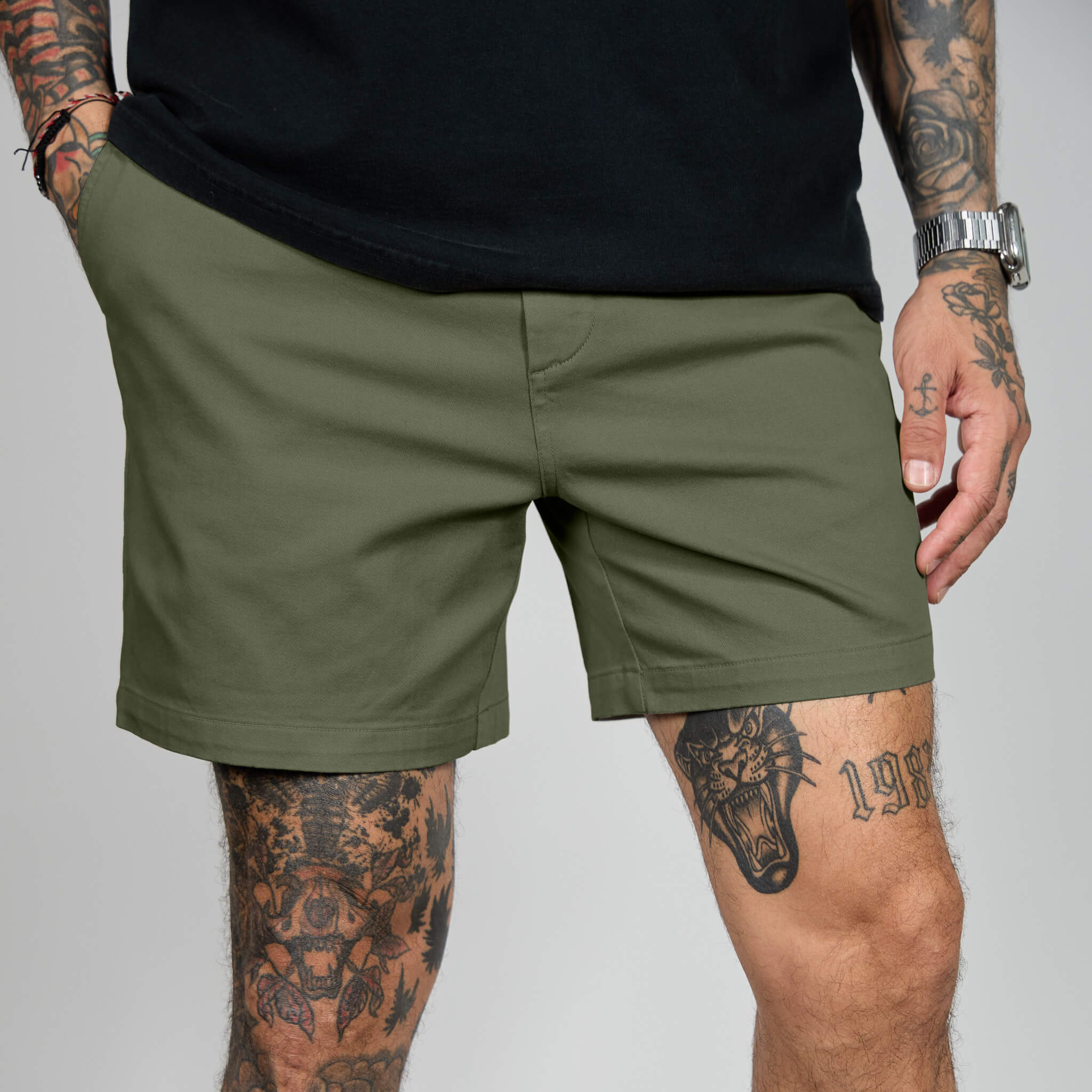 Chino Shorts - Sage