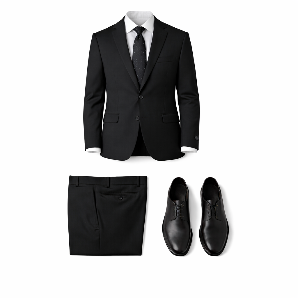 4 Way Stretch Adjustable Waist Knit Suit