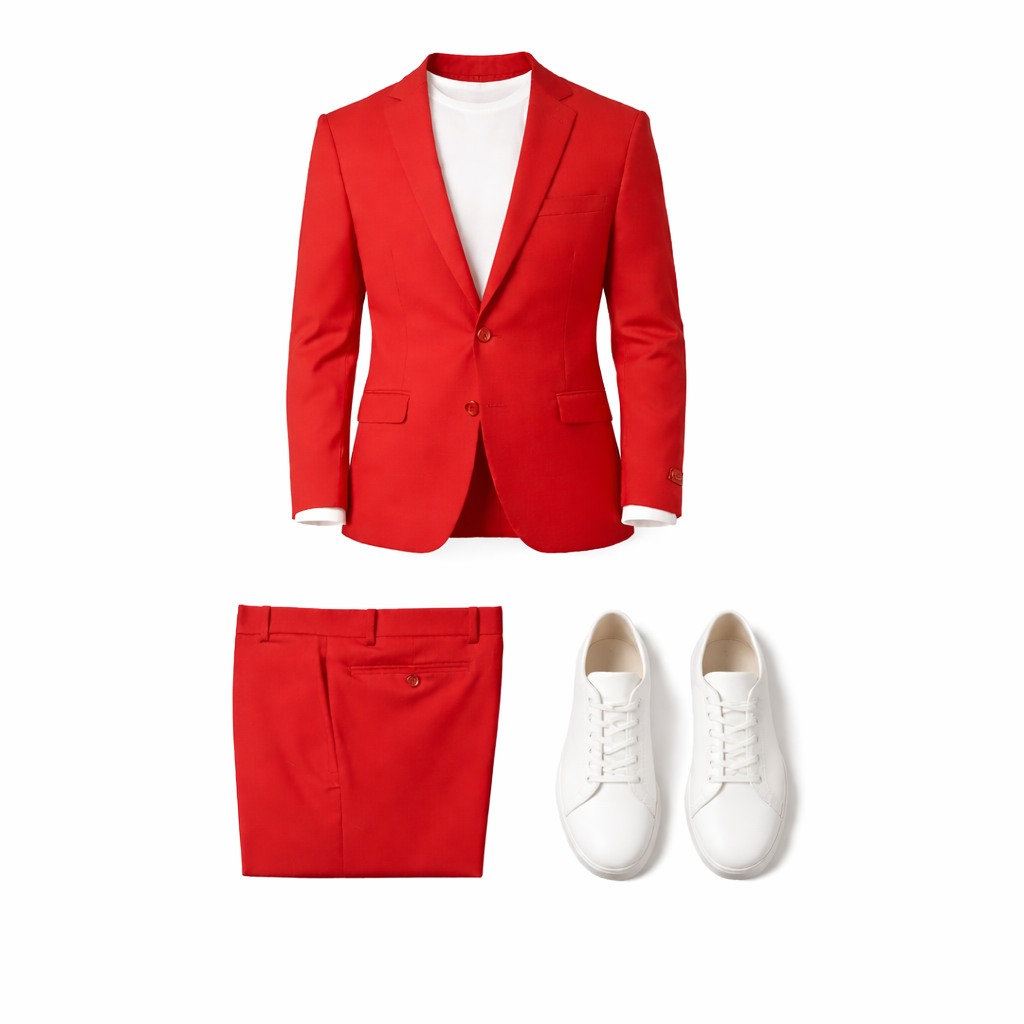 4 Way Stretch Adjustable Waist Knit Suit