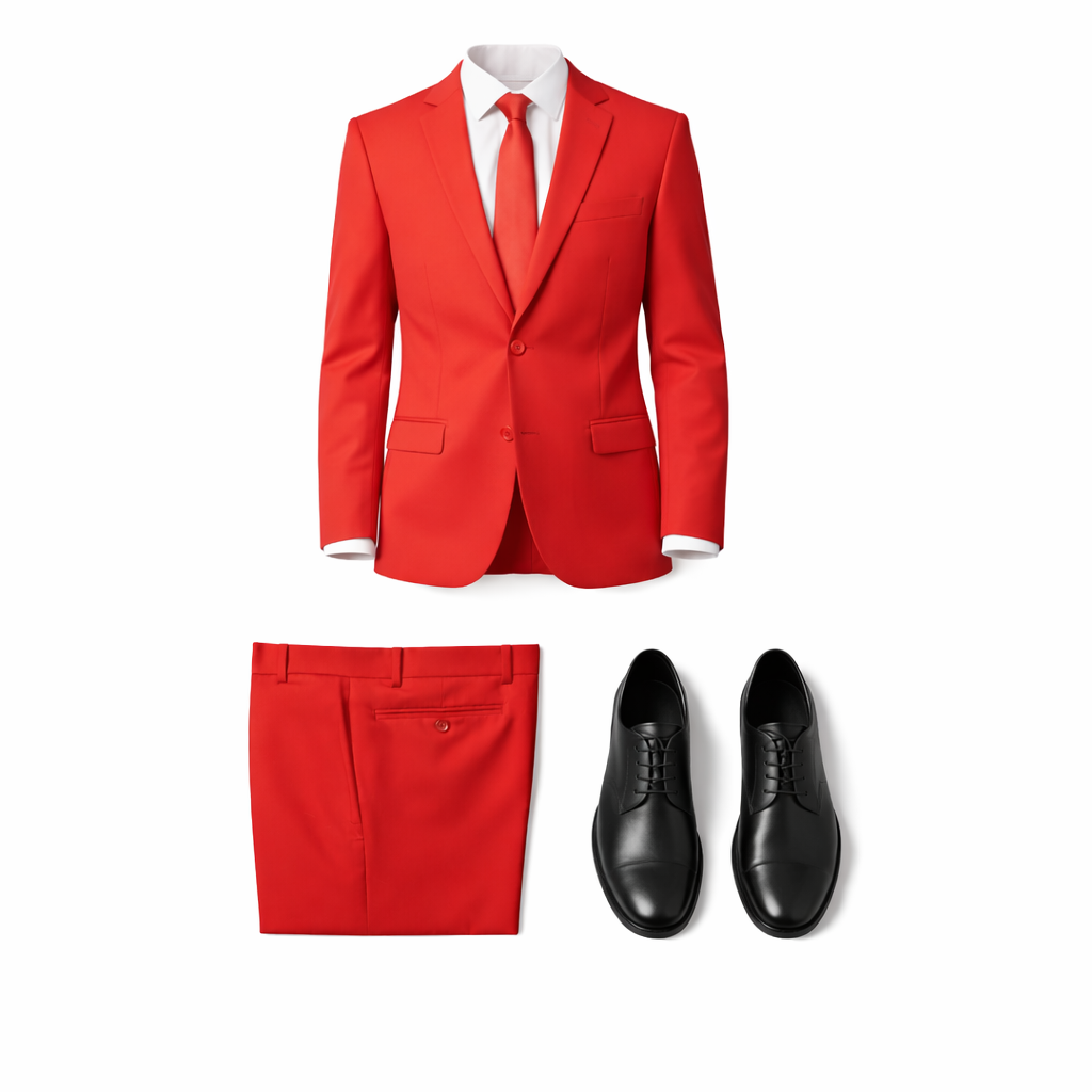 4 Way Stretch Adjustable Waist Knit Suit