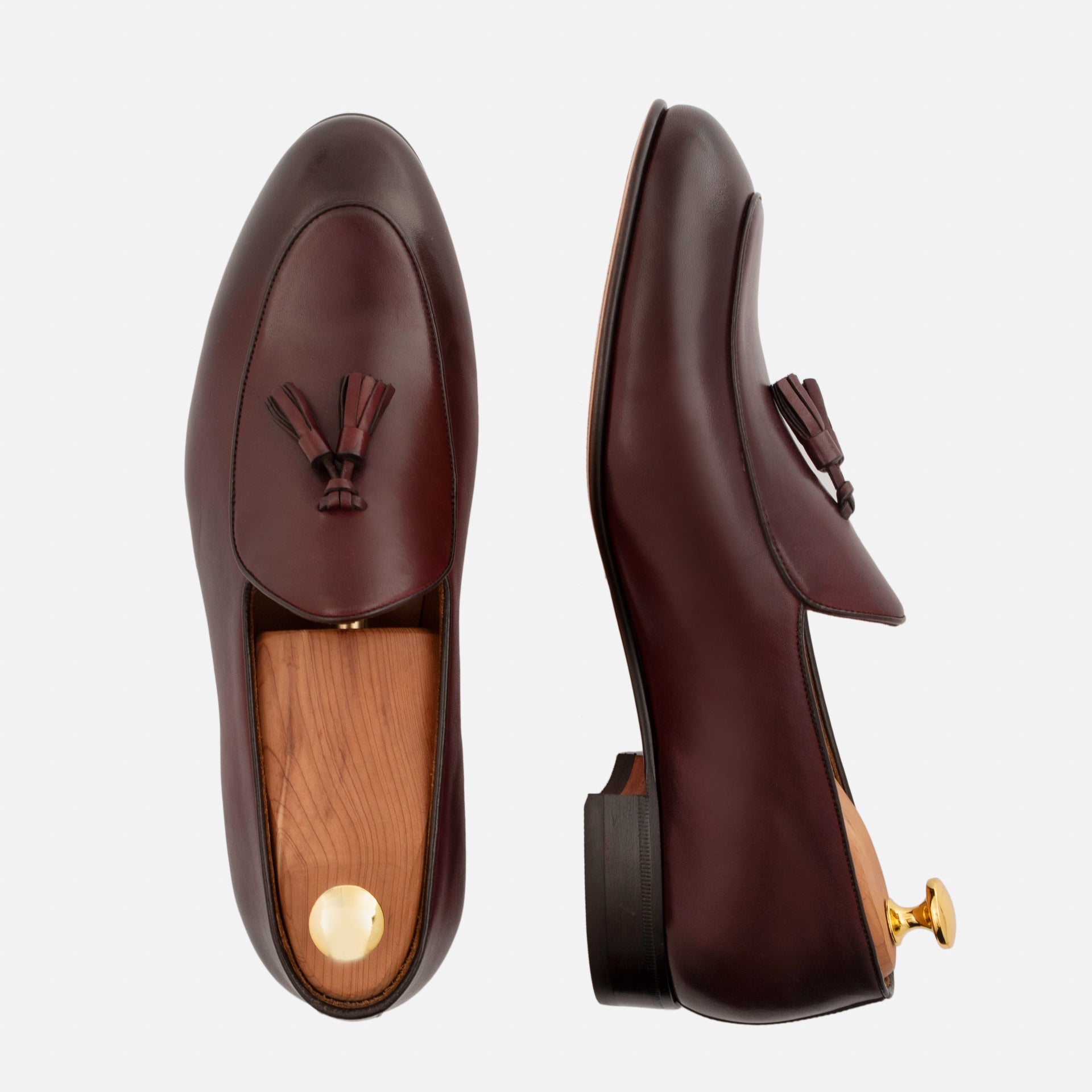 Perry Belgian Loafer - Full Grain Leather