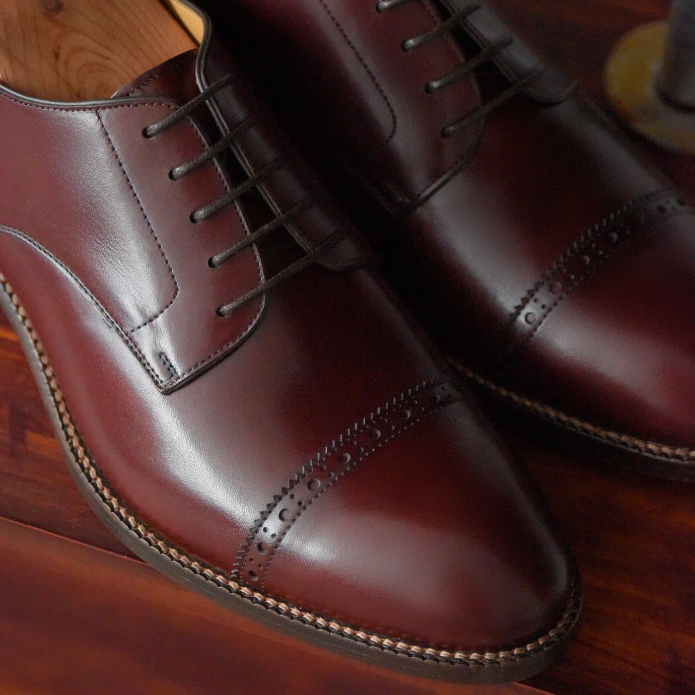 Norman Cap Toe Derbies