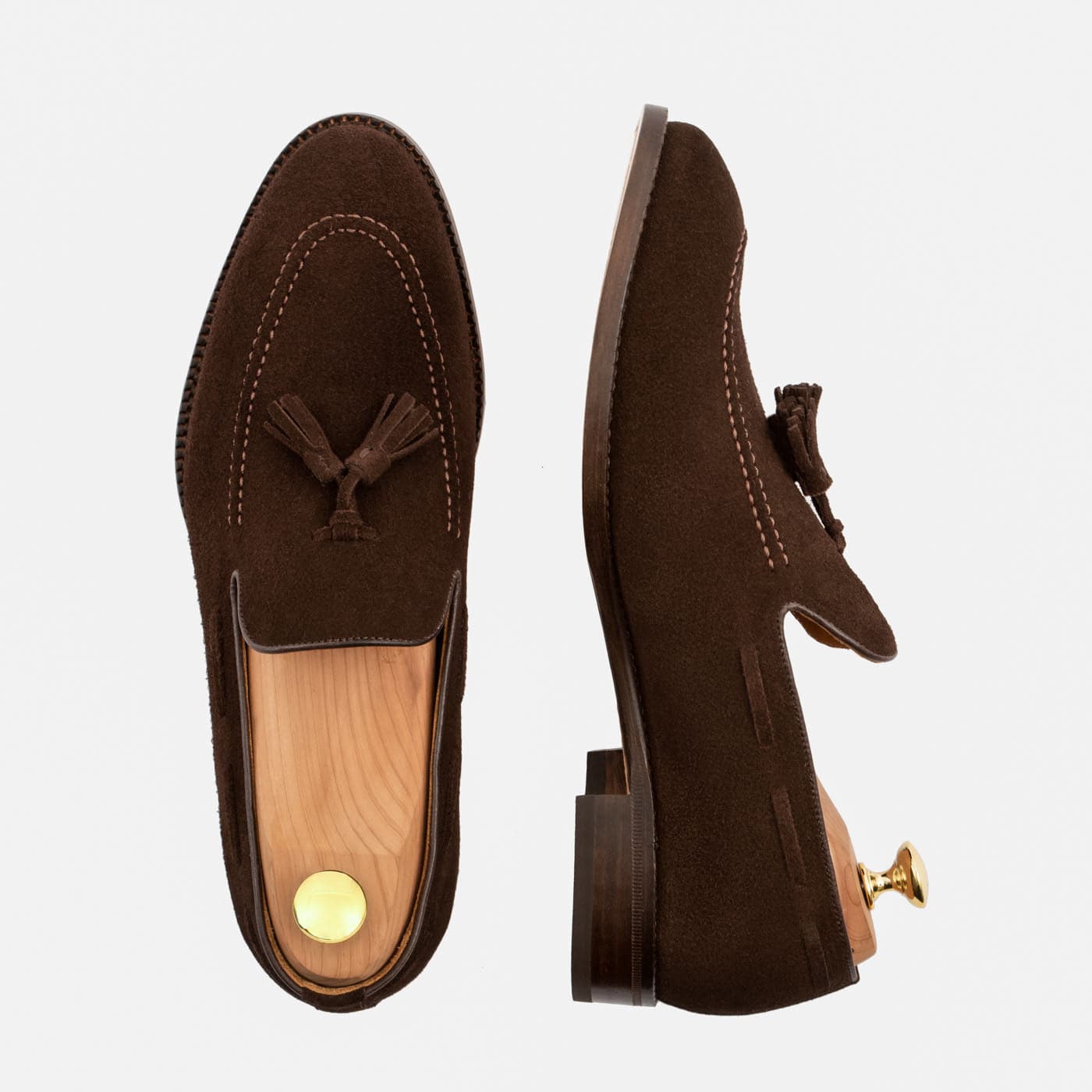 Bernard Tassel Loafers - Suede