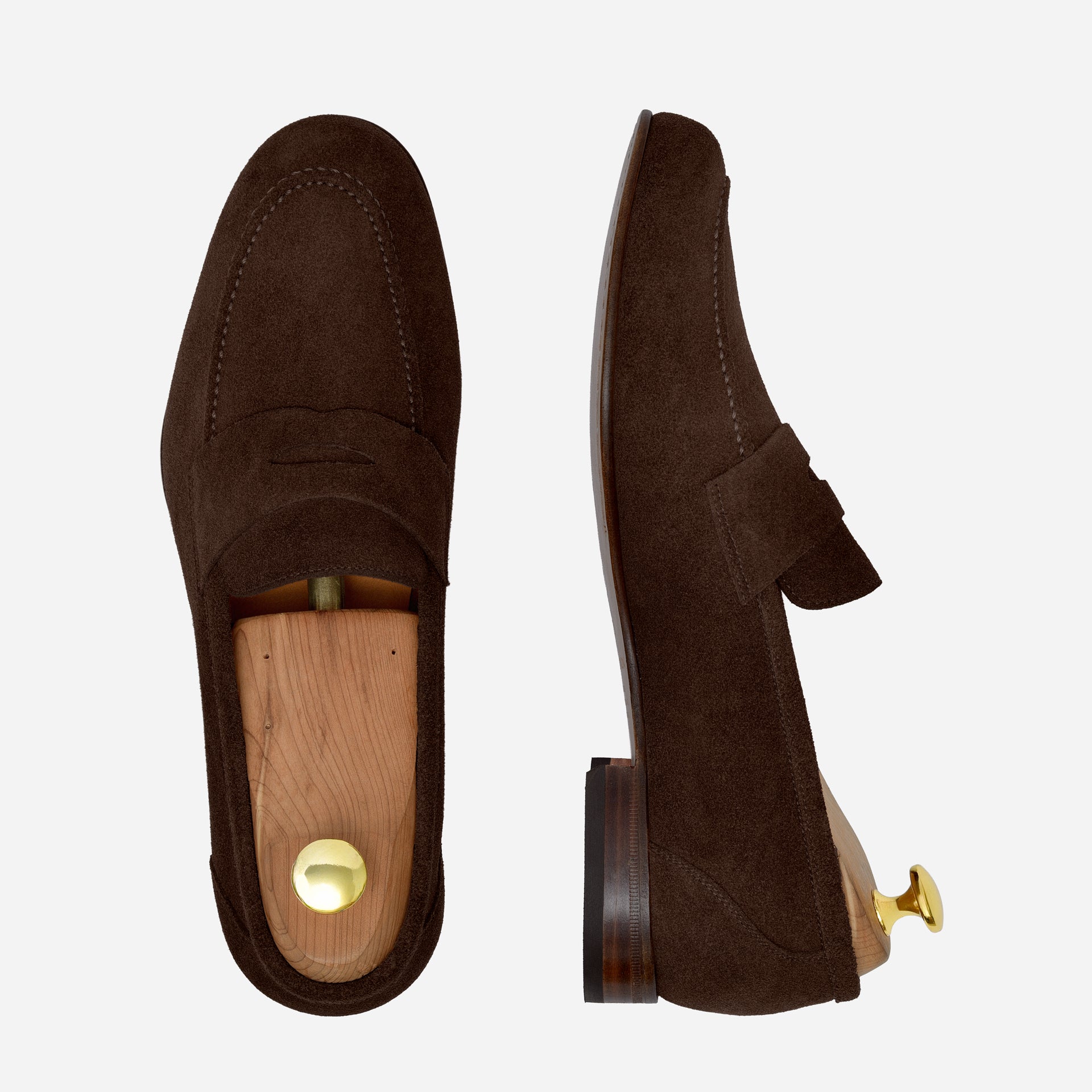 Holden Unlined Loafers - Water-Repellent Suede - Men’s
