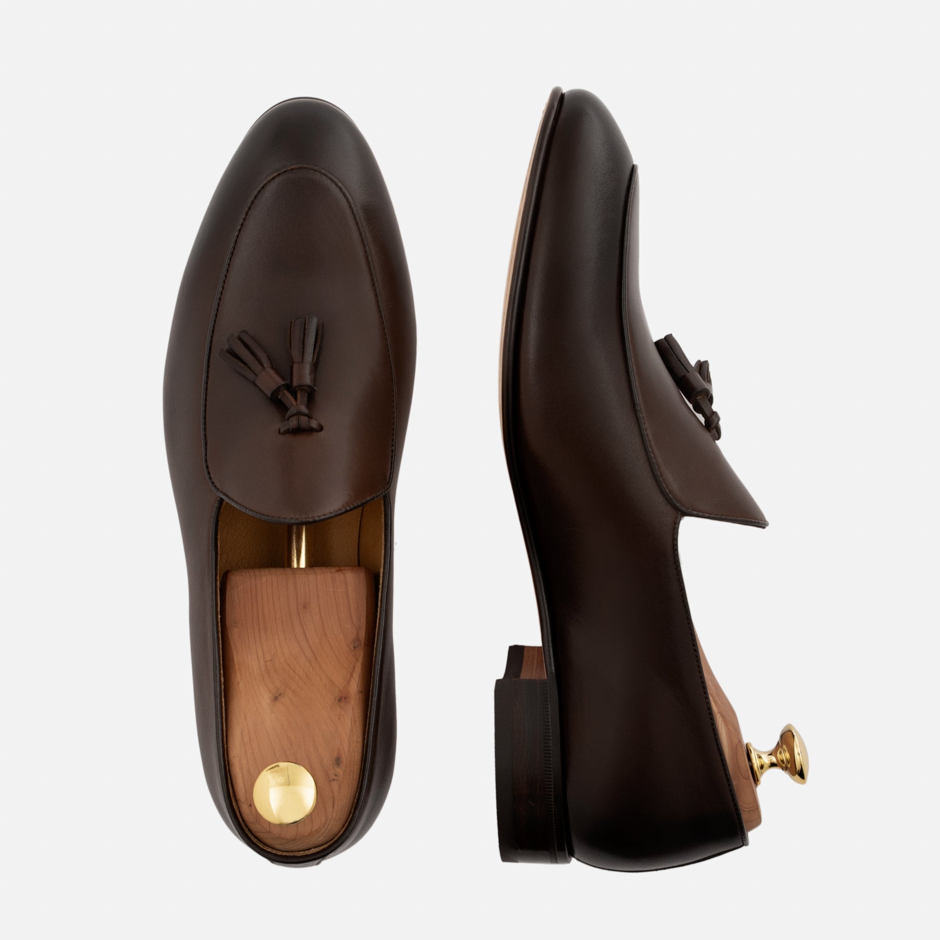 Perry Belgian Loafer - Full Grain Leather
