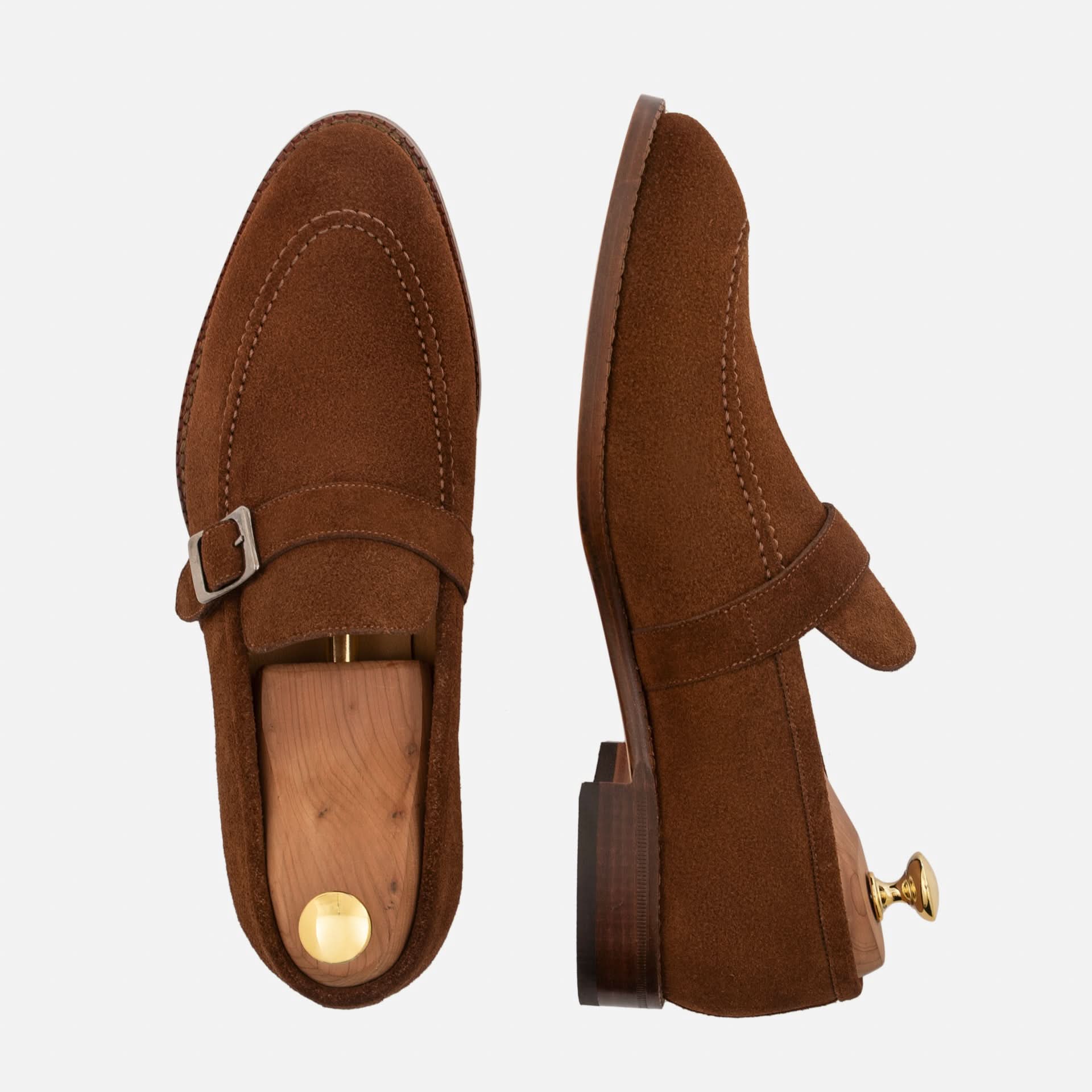 Archie Belted Loafer - Men’s Water-Repellent Suede
