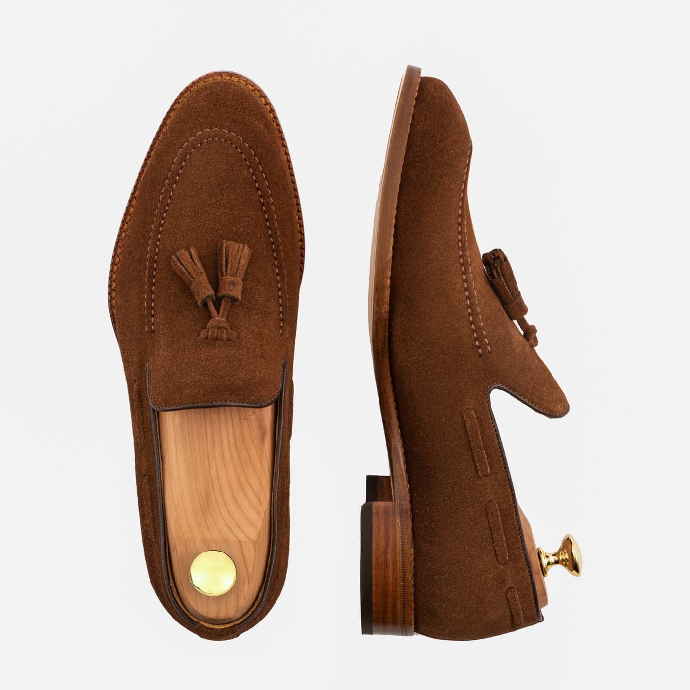 Bernard Tassel Loafers - Suede