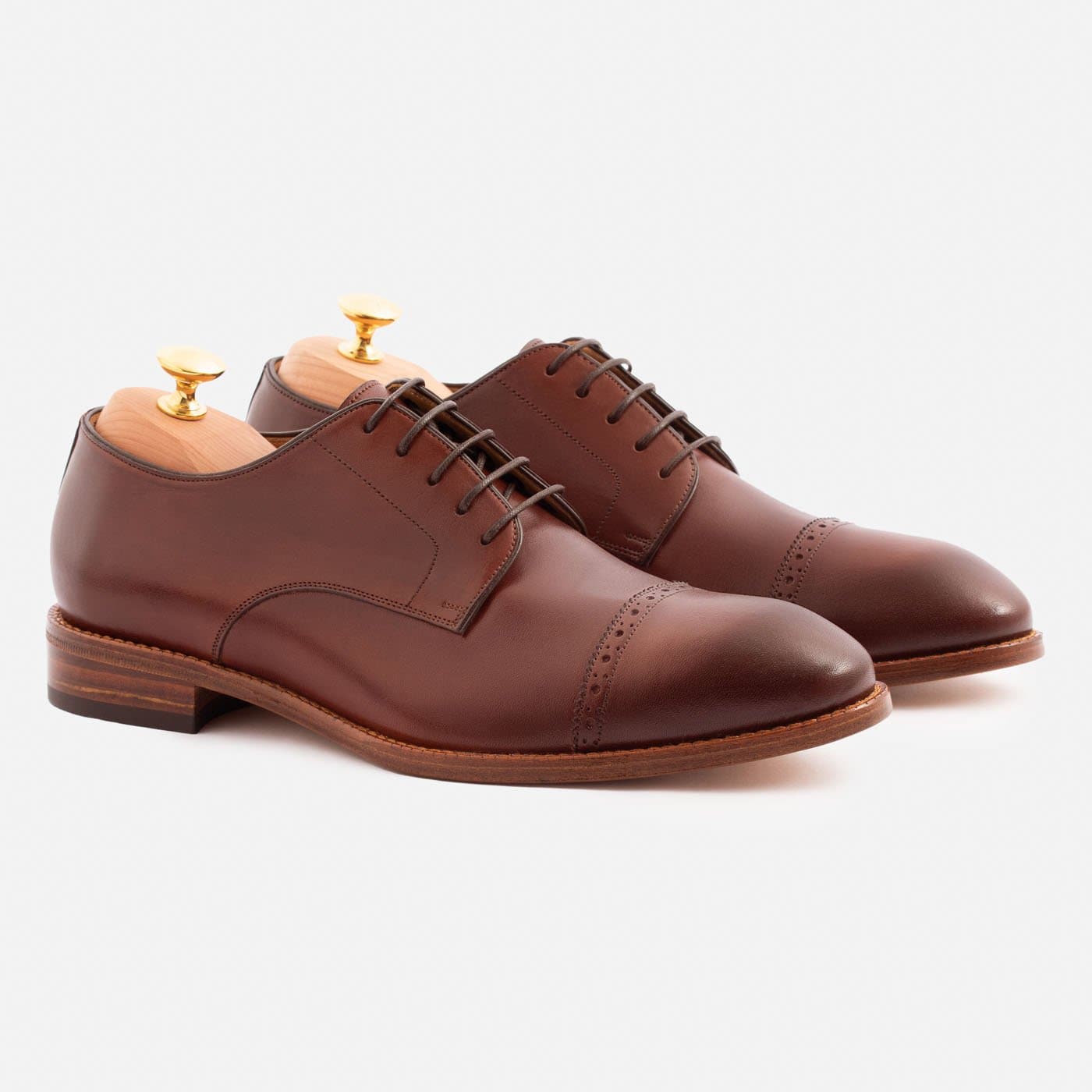 Norman Cap Toe Derbies