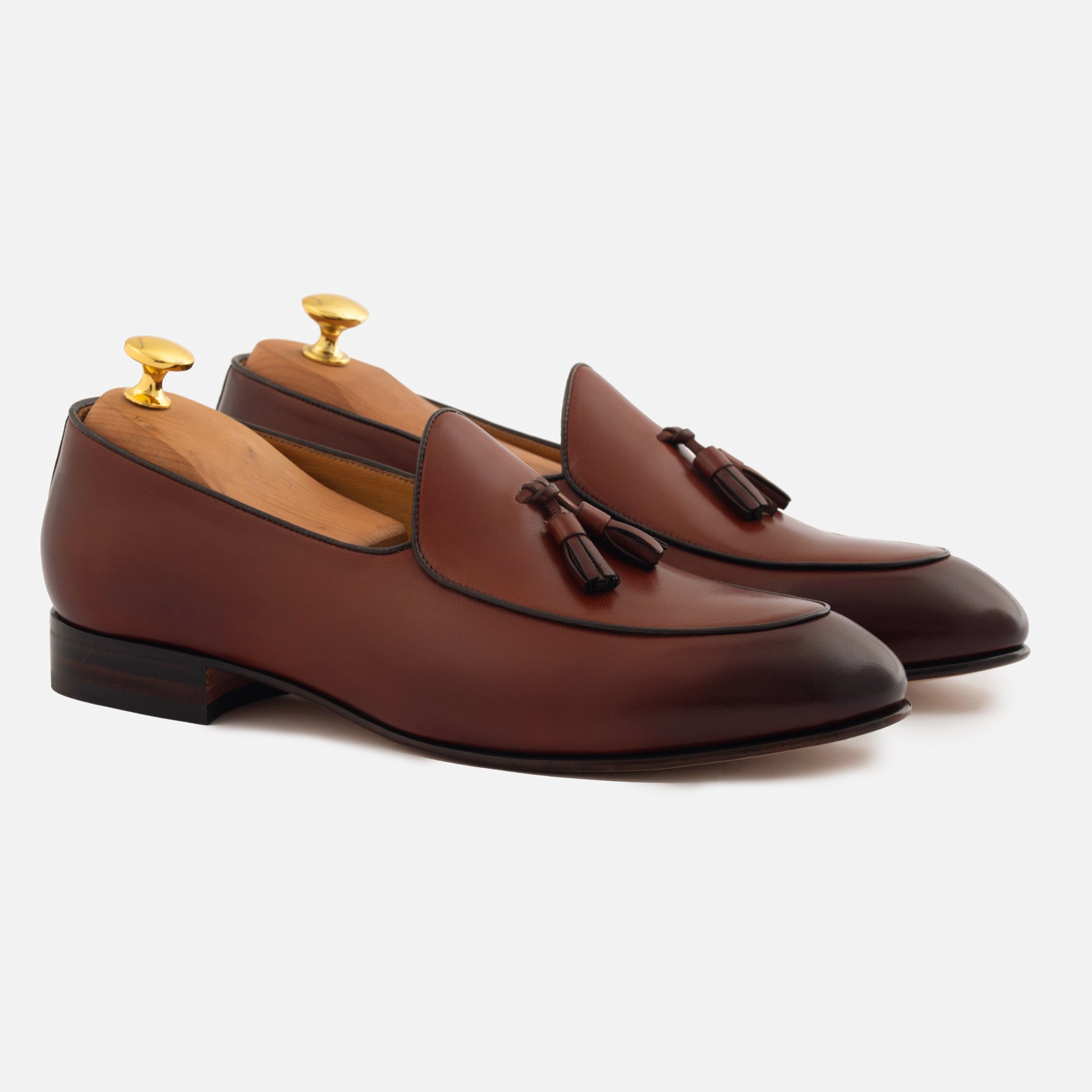 Perry Belgian Loafer - Full Grain Leather