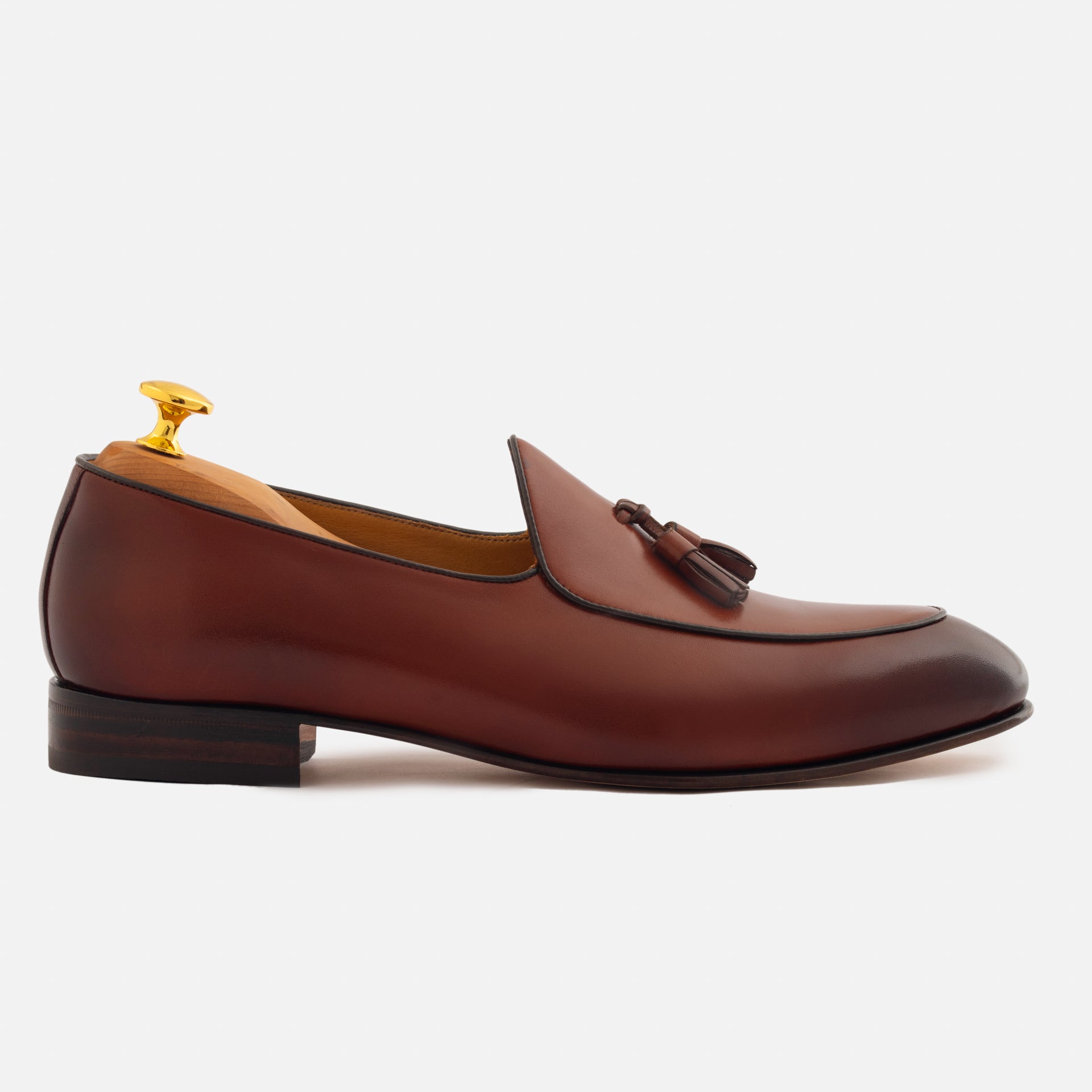 Perry Belgian Loafer - Full Grain Leather