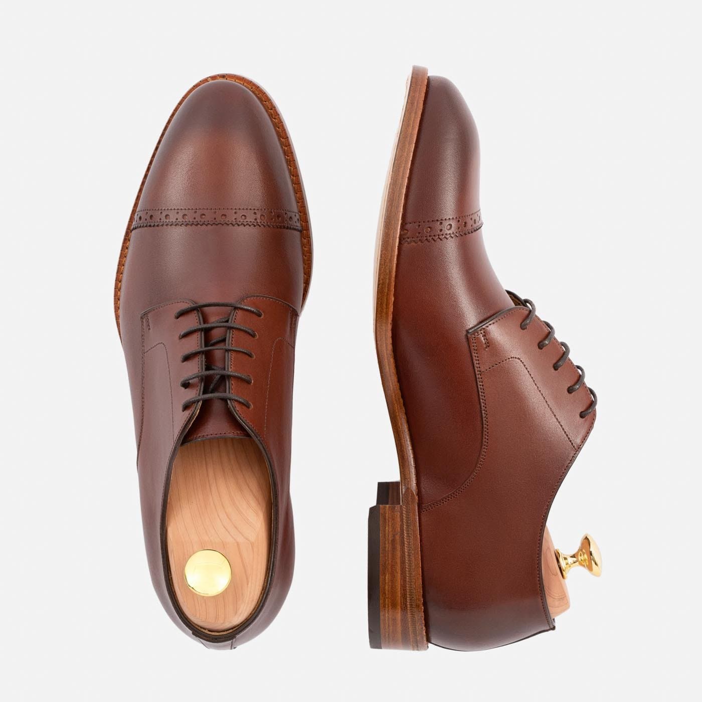 Norman Cap Toe Derbies