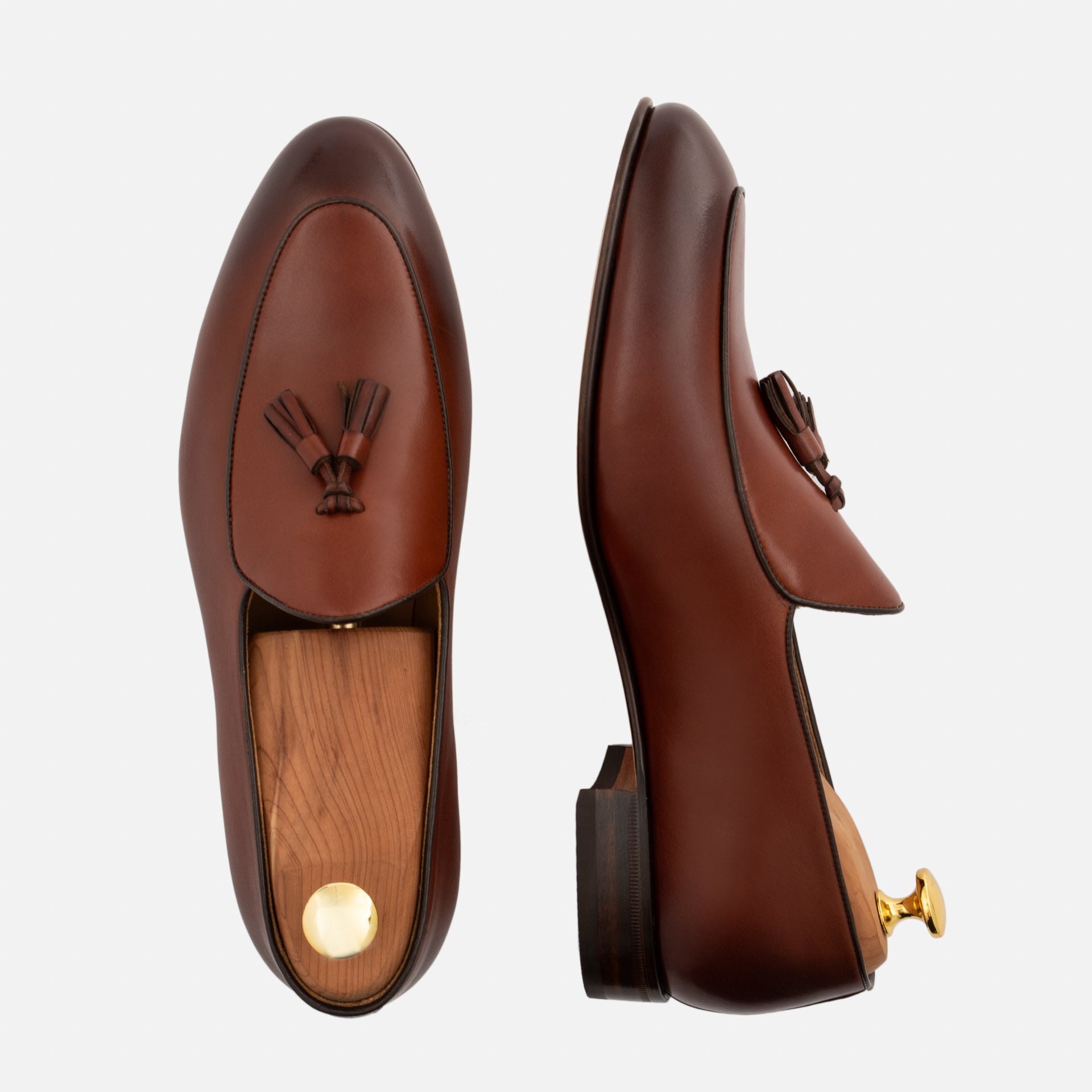 Perry Belgian Loafer - Full Grain Leather