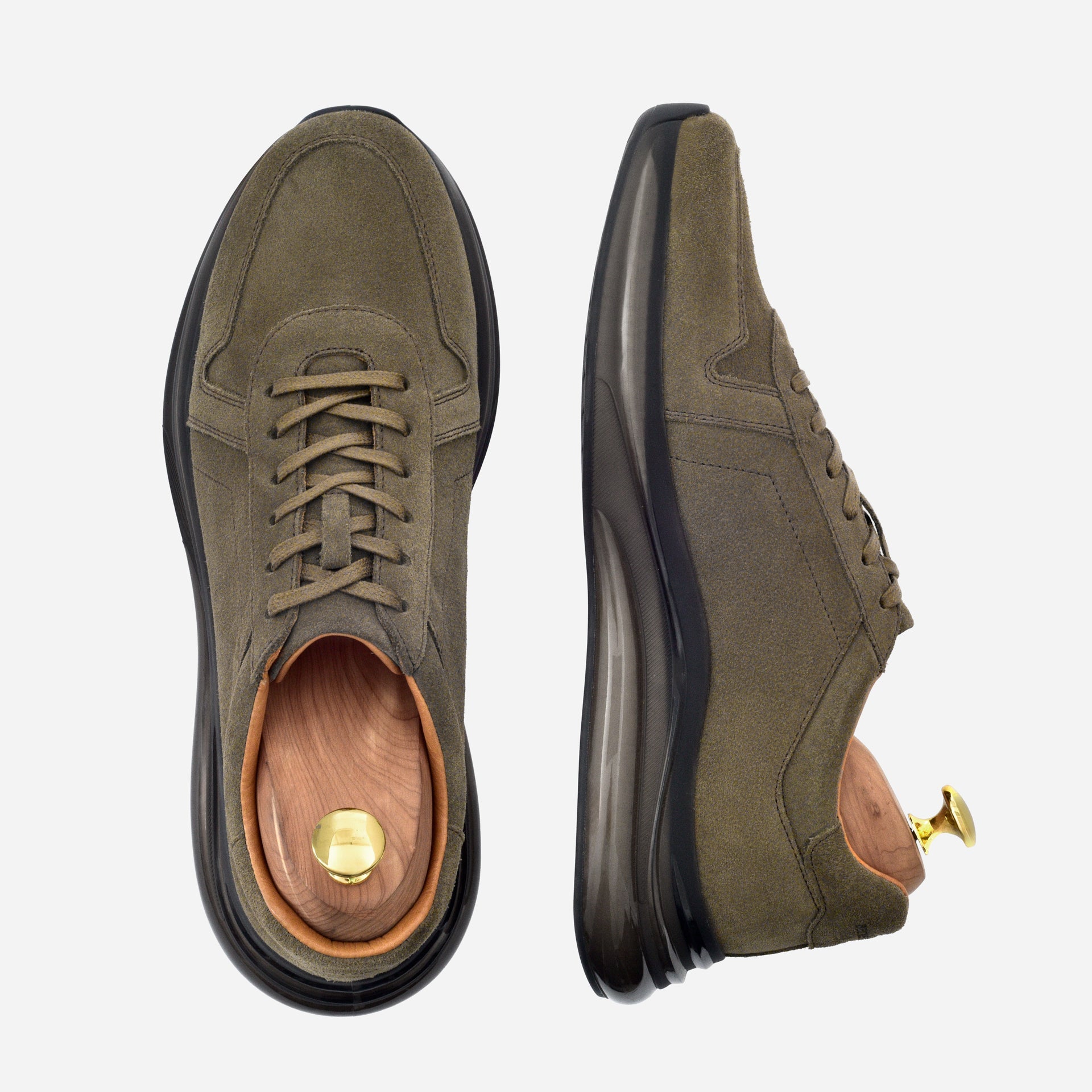 Porto Lace Up - Suede