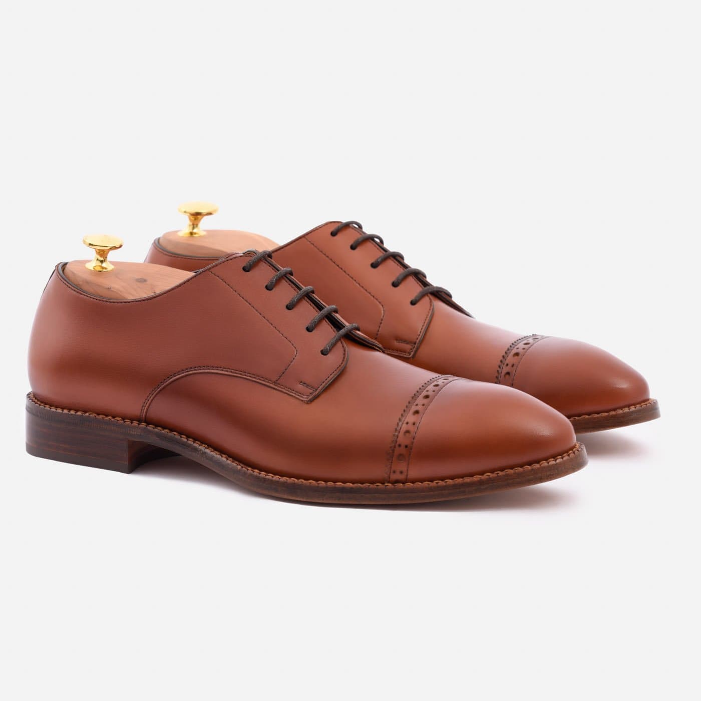 Norman Cap Toe Derbies